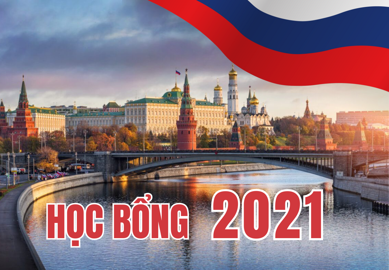 Thông báo tuyển sinh đi học tại Liên bang Nga diện Hiệp định năm 2021