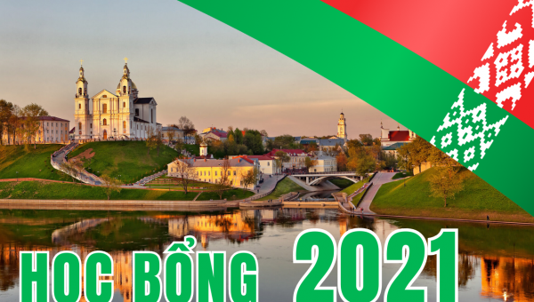 Thông báo tuyển sinh đi học tại Bê-la-rút diện Hiệp định năm 2021