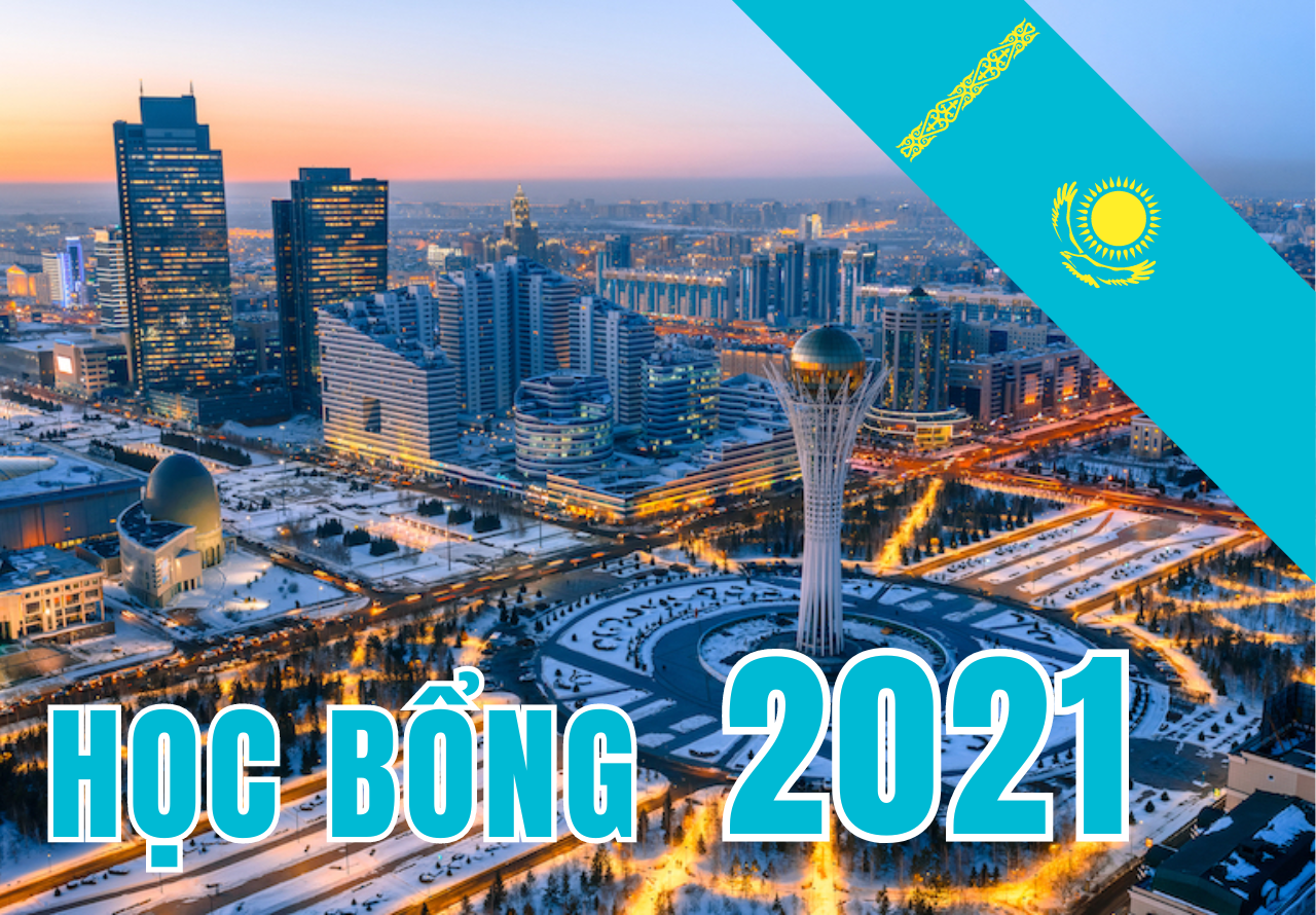Thông báo tuyển sinh đi học tại Ca-dắc-xtan diện Hiệp định năm 2021