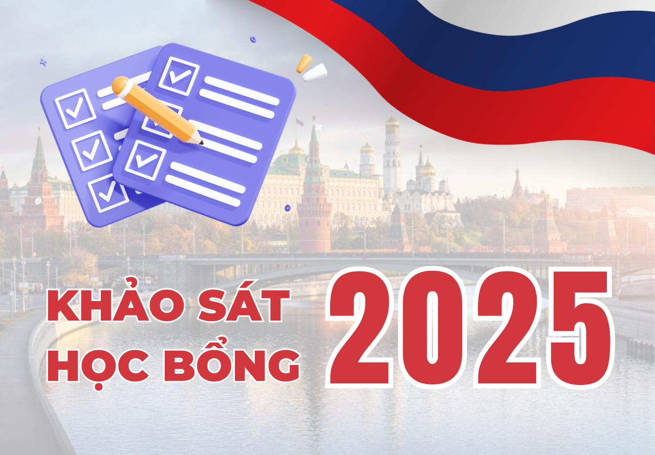 Khảo sát nhu cầu đào tạo công dân Việt Nam tại Liên bang Nga năm học 2025