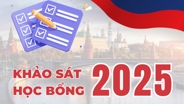 Khảo sát nhu cầu đào tạo công dân Việt Nam tại Liên bang Nga năm học 2025