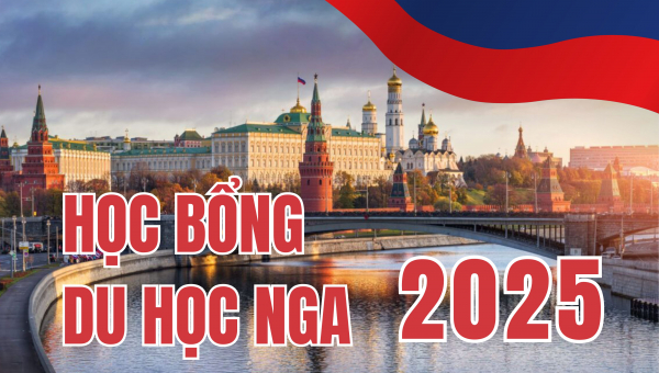 Thông báo tuyển sinh đi học theo diện học bổng Hiệp định tại Liên bang Nga năm 2025