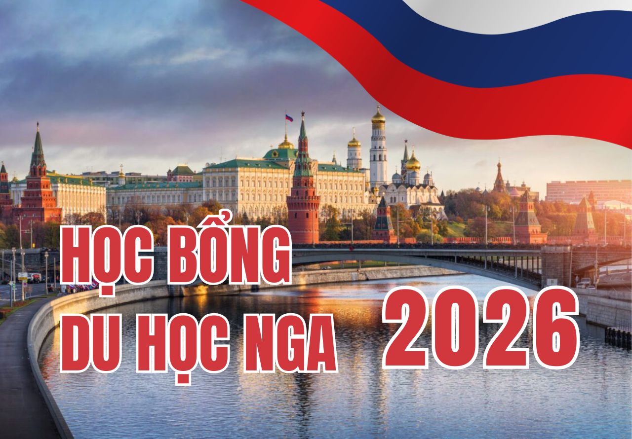 Thông báo tuyển sinh đi học theo diện học bổng Hiệp định tại Liên bang Nga năm 2026
